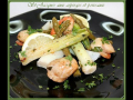  : saint-jacques aux asperges et poireaux 