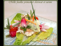  : mille feuilles printanier d’avocat et surimi