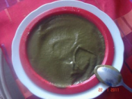 Recette mousseline de légume vert