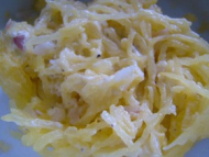 Recette salade de courge cremeuse au poivre