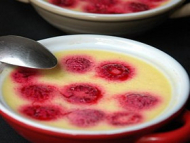 Recette crémes délicieuses citron et framboise