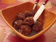 Recette boulettes de veau à l’orientale (recette pp)