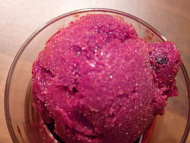 Recette sorbet à la mûre