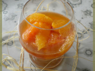 Recette nage d’oranges sanguines et sirop de fleur d’oranger