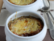 Recette gratinée à l’oignon et au gruyère d’alpage