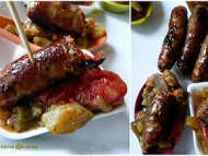 Recette amuse-bouche apéritives ratatouille/ mini- saucisses d’agneau