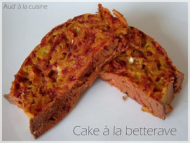 Recette cake à la betterave et au chèvre