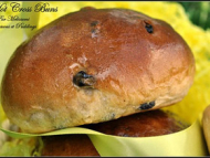 Recette hot cross buns ou brioches anglaises de pâques