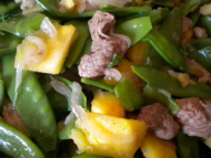 Recette magret de canard citronnelle et basilic au wok