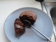 Recette moelleux au chocolat coeur fondant