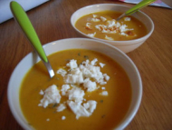 Recette soupe au potiron