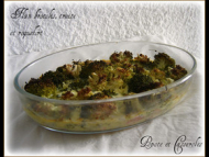 Recette flan de brocolis et de truite fumée au roquefort