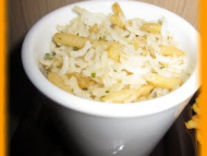 Recette timbale de riz aux haricots au beurre