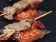 Recette brochette de boeuf au masalé, sauce tomate crue