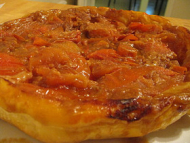 Recette tarte tatin aux tomates et vinaigre balsamique
