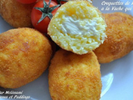 Recette croquettes de riz au fromage vache qui rit