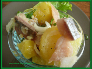 Recette filets d’harengs pommes de terre au cumin entier