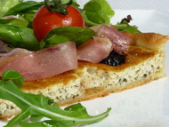 Recette tarte jambon cru mozzarella