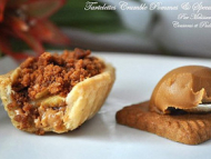 Recette tartelettes crumble pommes, speculoos et pâte de speculoos