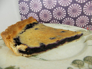 Recette tarte aux myrtilles et au mascarpone