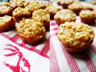 Recette muffins à l’avoine et aux pommes 