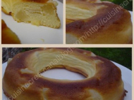 Recette gâteau léger au fromage blanc 0% et poires (sans beurre)