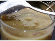 Recette velouté de poireaux à la moutarde à l’ancienne 