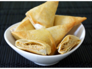 Recette pâte à tartiner aux poireaux et samoussas