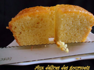 Recette cake au citron et confiture d’abricot