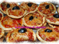 Recette mini-pizzas apéritifs