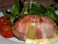 Recette pommes de terre au lard et fromage coulant