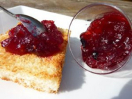 Recette confiture de canneberges (cranberries)