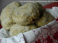 Recette pains aux herbes fourrés aux échalotes confites