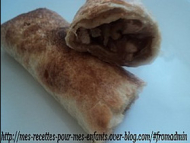 Recette roulés de pain-galette aux escalopes et sumac (palestine)