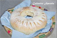 Recette Pain couronne au yaourt nature