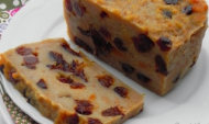 Recette pudding aux raisins secs