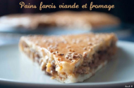 Recette pain farci à la viande et au fromage