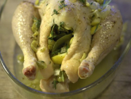 Recette poulet rôti aux olives, citron et herbes de provence