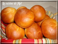 Recette buns à la compote de pomme