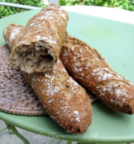 Recette baguettes aux céréales