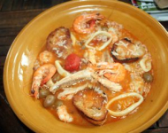 Recette caldero (soupe de poissons au riz oranaise)