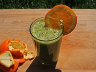 Recette smoothie orange pissenlit, tout doux