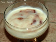 Recette crème au lait d’amande et griottes