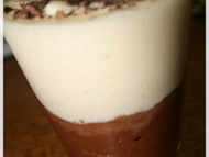 Recette mousse aux 2 chocolats 