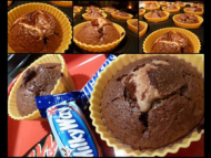 Recette petits moelleux au chocolat fourrés 