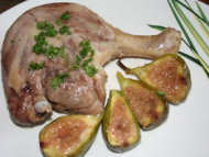 Recette cuisses de canard aux figues flambées à la boukha