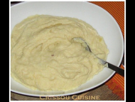 Recette purée de céleri et pommes de terre à la purée d’amandes