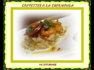 Recette crevettes à la chermoula 