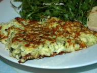 Recette paillasson de courgettes au reblochon