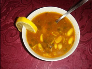 Recette soupe marocaine aux amandes